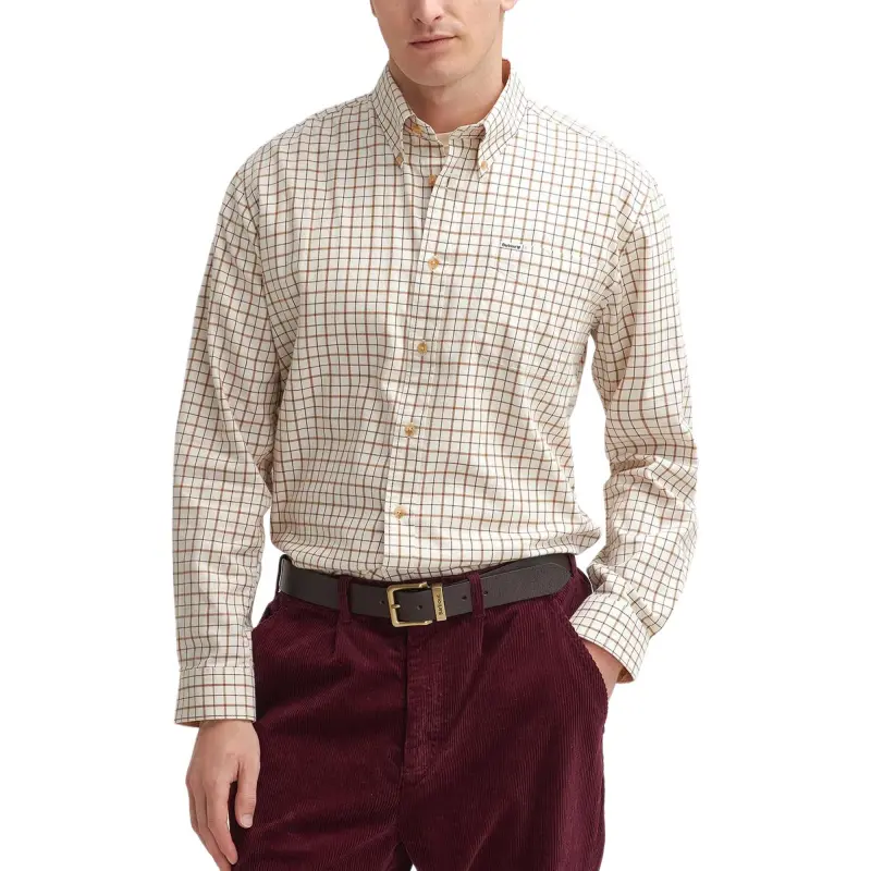 BARBOUR Shirts Men Khaki-2