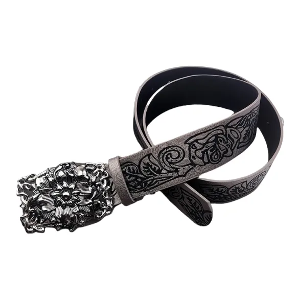 Emperor Penguin PU Artificial Leather Belts Unisex 3.8cm-1