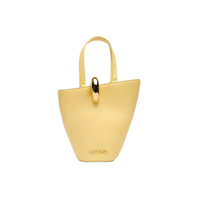 Jacquemus Le Petit Bambola Asymmetric Mini Bucket Bag-1