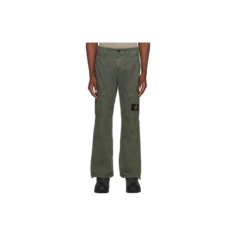 STONE ISLAND Compass badge Straight Trousers-2