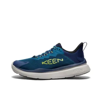 KEEN WK450 Anti Slip Wear Resistant Low Top Casual Shoes Men's Blue