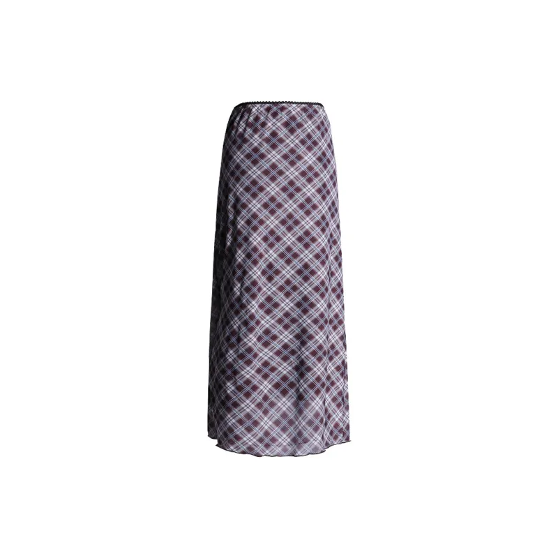 MJB Casual Long Skirts Women's Brown-1