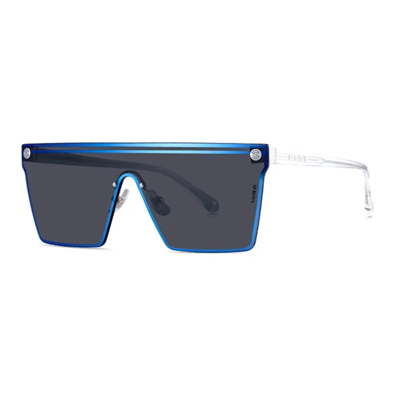SEROVA Plate Frame Square Sunglasses Unisex-1