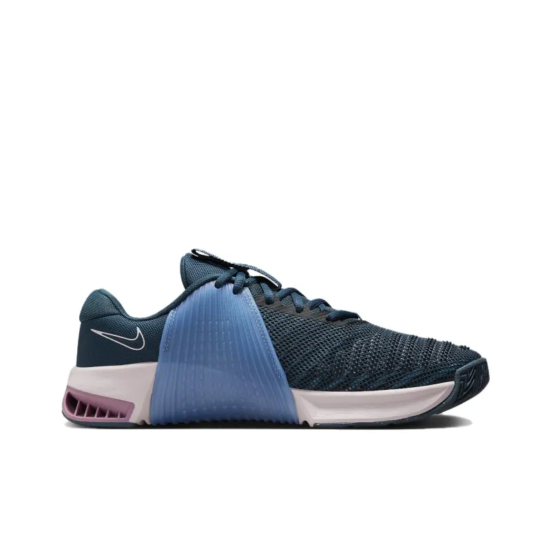 Nike Metcon 9 Anti Slip Wear Resistant Low Top Training Shoes Women's Blue-1