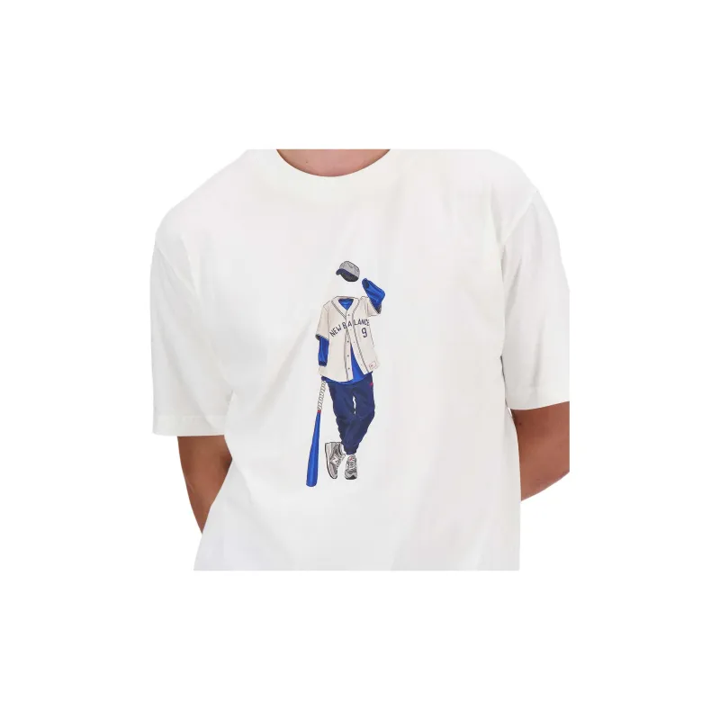 New Balance T Shirt Men's Sea Salt-3