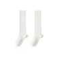 [Calf Socks 2 Pack]2 White