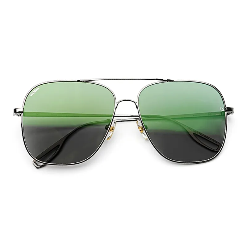 WOOM Metal Aviator Sunglasses Unisex-2