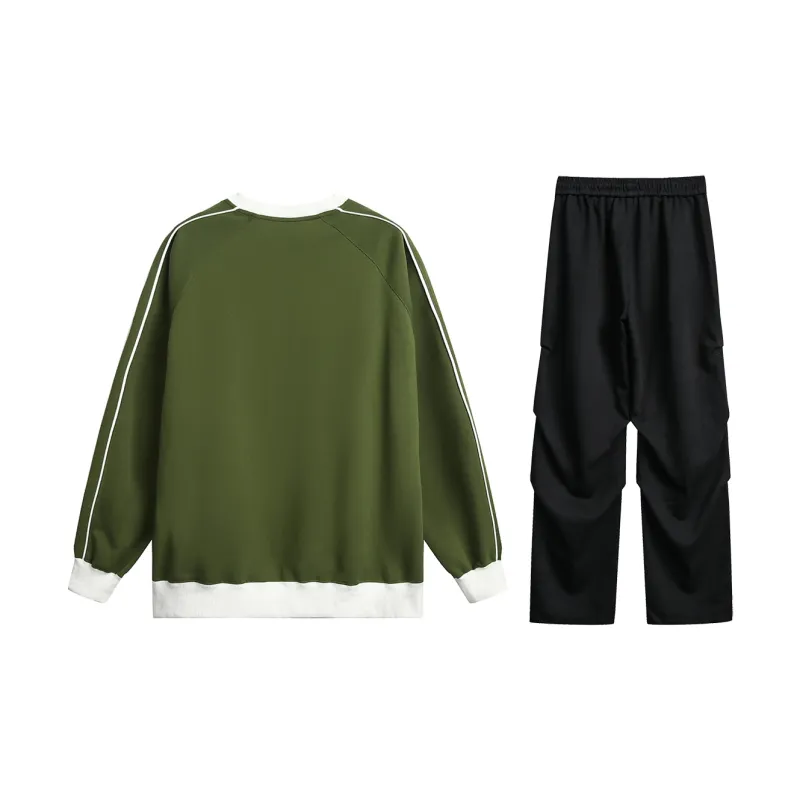 MEIPIN TANG Sweatshirt Set Unisex-1