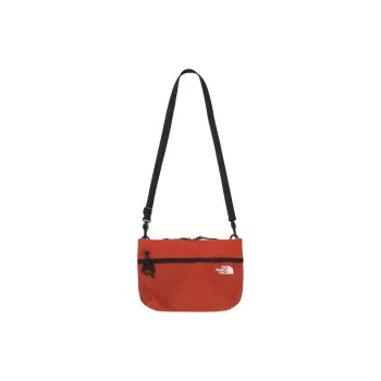 THE NORTH FACE Nylon Shoulder Bag, Crossbody Bag Regular Unisex Red