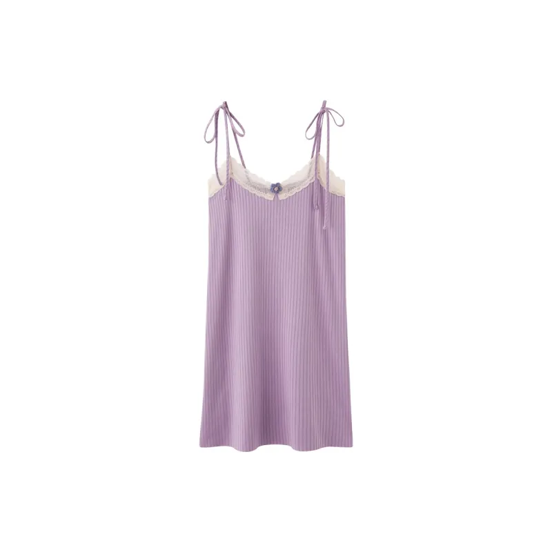 MADALLO Nightgown Women's Taro Purple-2