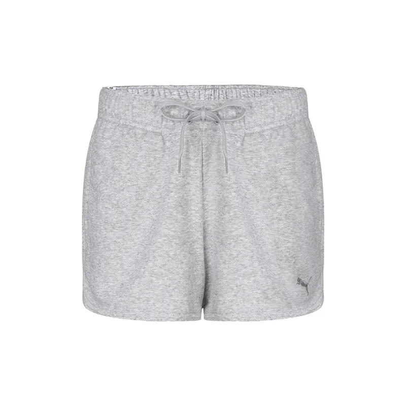 PUMA Casual Shorts Women's Gray-2