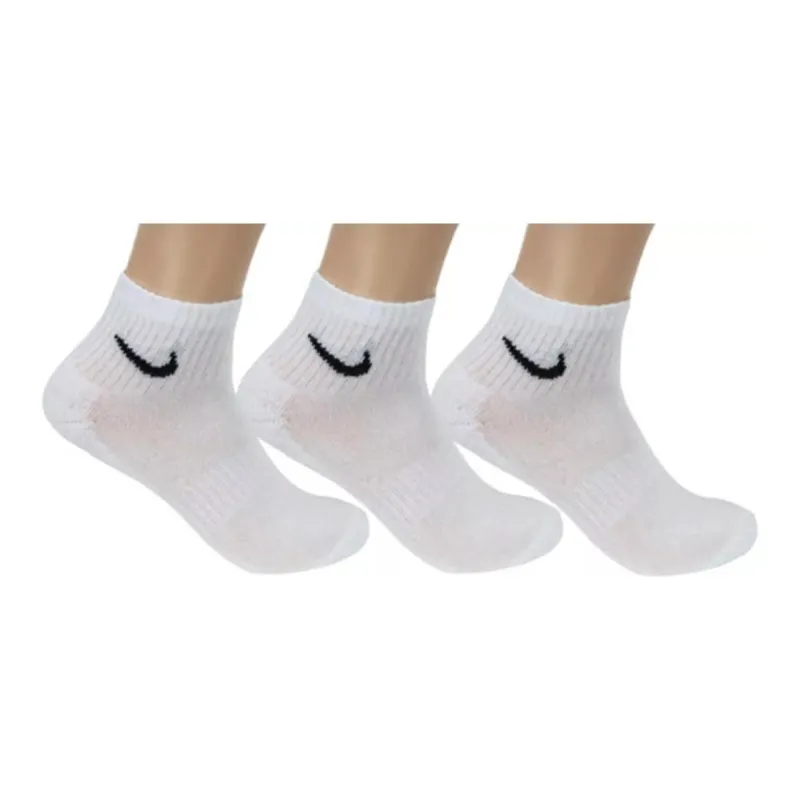 Nike Basketball Socks Unisex Combo Set White-5