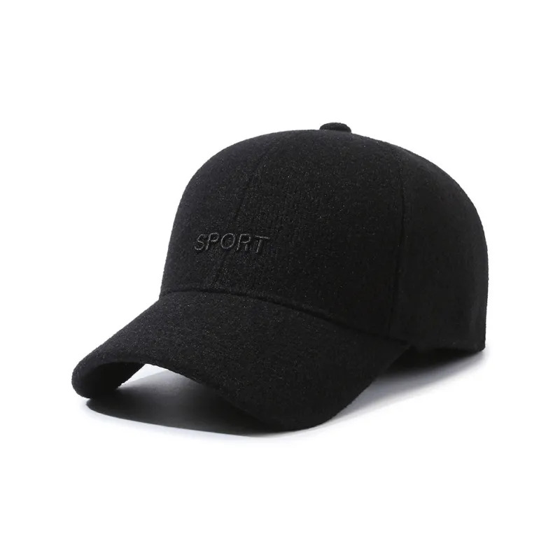 BOOLFEN Woolen Baseball Caps Unisex-5