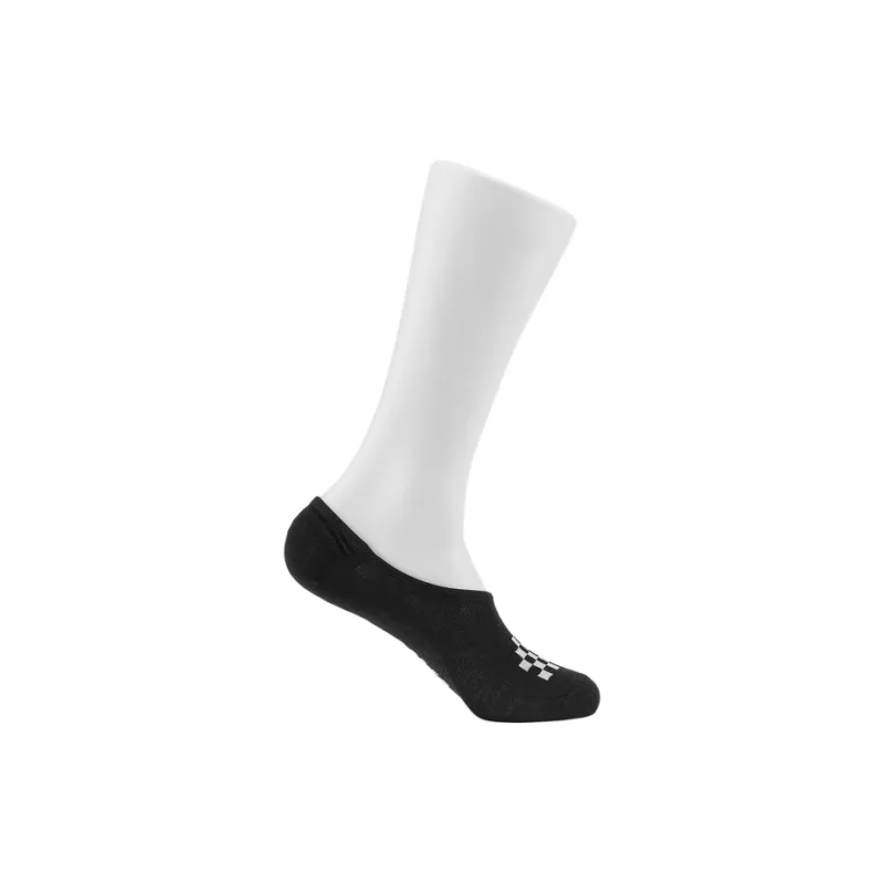Vans No-Show Socks Women's 1 Pack Black White-2