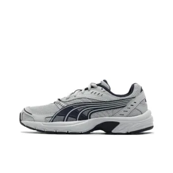 PUMA Axis Anti Slip Wear Resistant Low Top Chunky Sneakers Unisex Light Gray