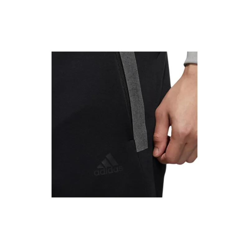 Adidas Knitted Sweatpants Men Black-7