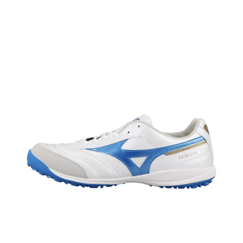 Mizuno Cushioning Soccer Shoes Unisex White Blue-0