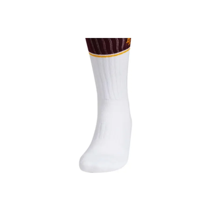 Adidas X Eric Emanuel Asu Arizona Sun Devils Midnight Madness Crew Socks White-3