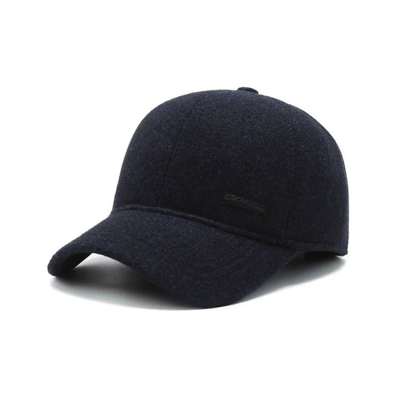 BOOLFEN Woolen Baseball Caps Unisex-0