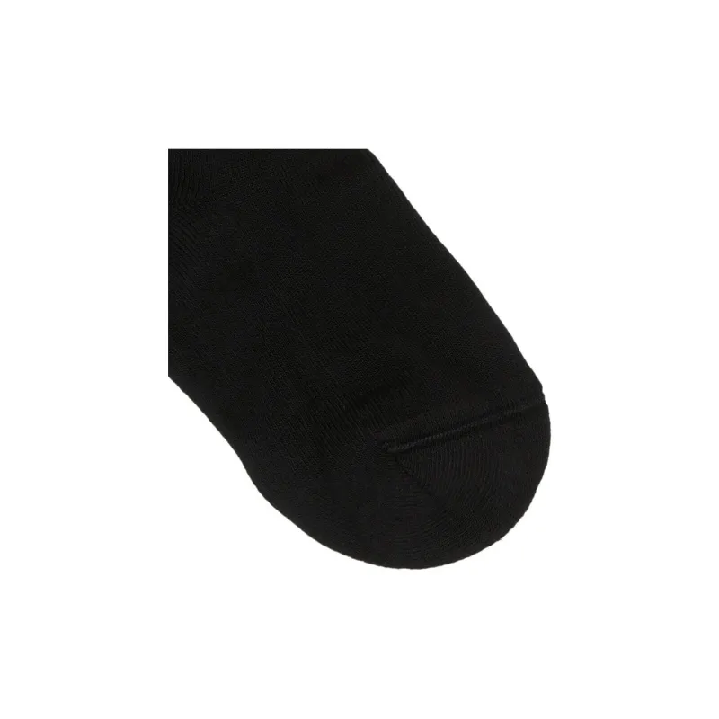 Burberry SS24 Mid Calf Socks Women's 1 Pack Black-4