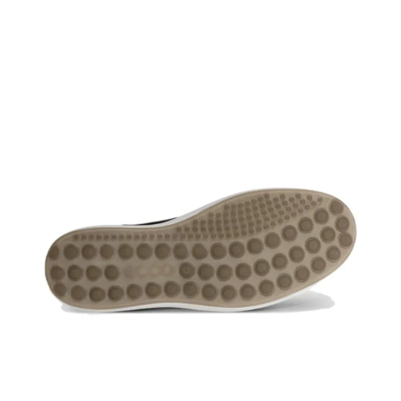 Ecco Soft 7 Abrasion Resistant Low Top Skateboard Shoes Men's Black-4