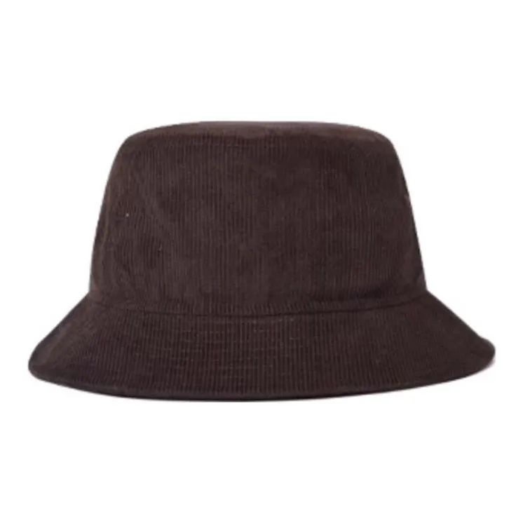 New Era Cotton Bucket Hats Unisex Black Walnut Peach-2