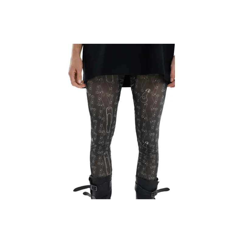 Vivienne Westwood SS24 Pantyhose Unisex 1 Pack Black-5