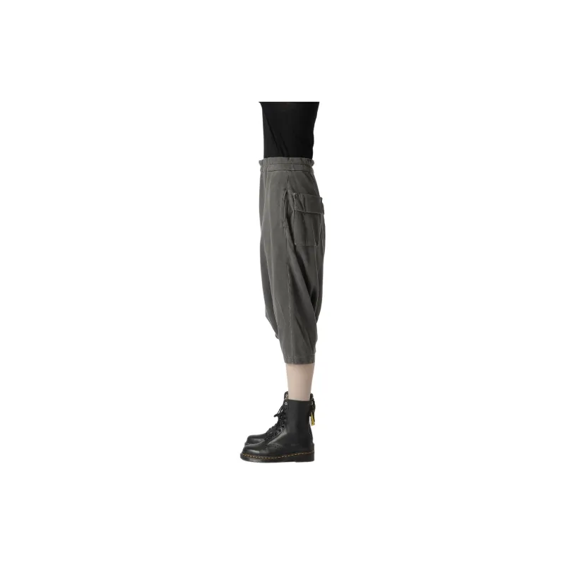 Yohji Yamamoto Casual Pants Unisex Gray-6