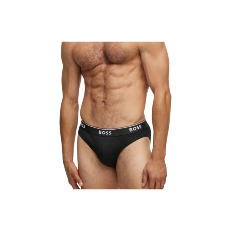 HUGO BOSS Stripe trim Briefs Pack Of 3-1