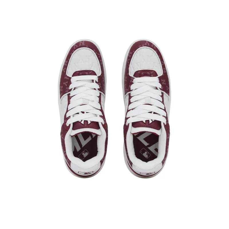 MLB Chunky Liner Anti Slip And Wear Resistant Support Athletic Shoes Unisex Deep Red-3