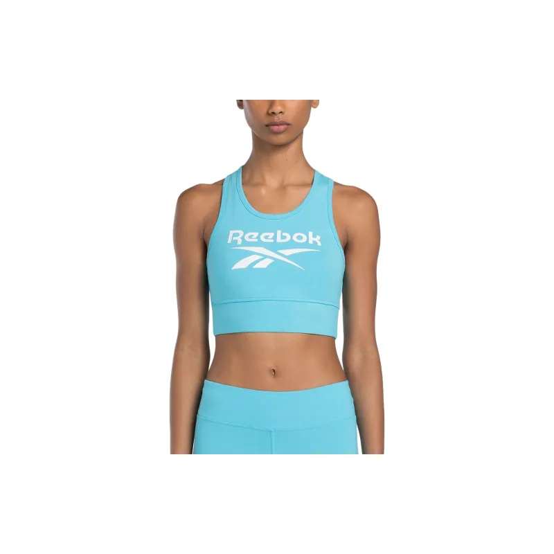 Reebok Bra Women's Turquoise Blue-1