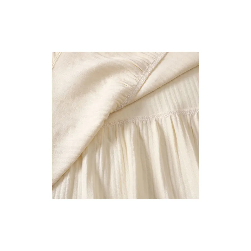 Flowers In Water Nightgown Women's Apricot-2