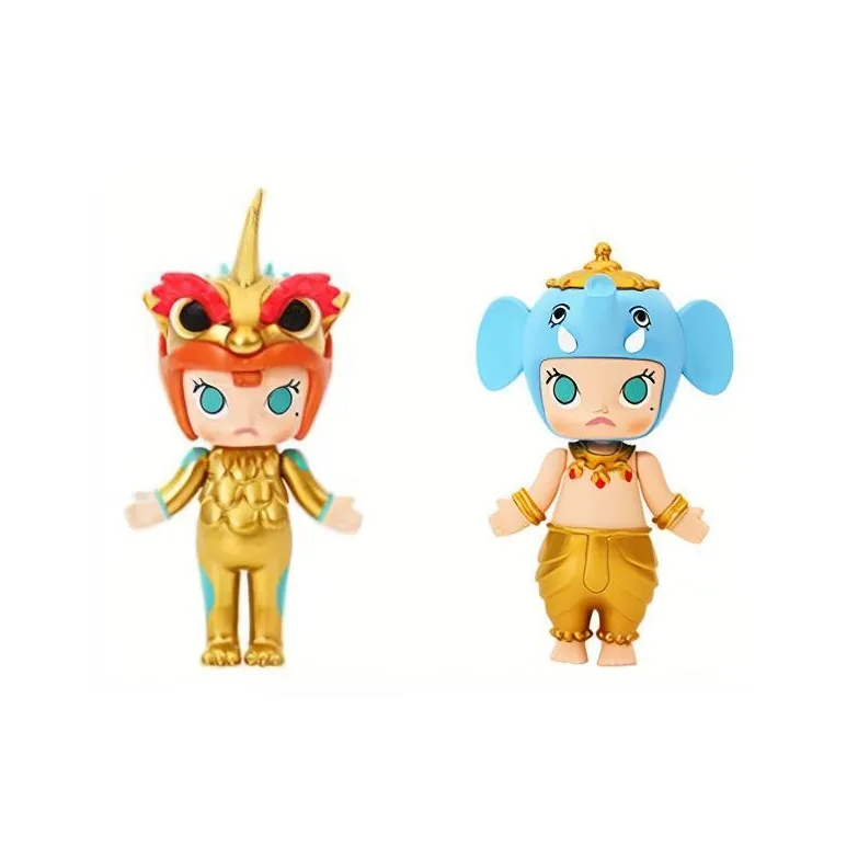 POP MART Molly Imperial Auspicious Beast Collection Blind Box Products Single Mystery Box/Full Box 12 Pcs-6