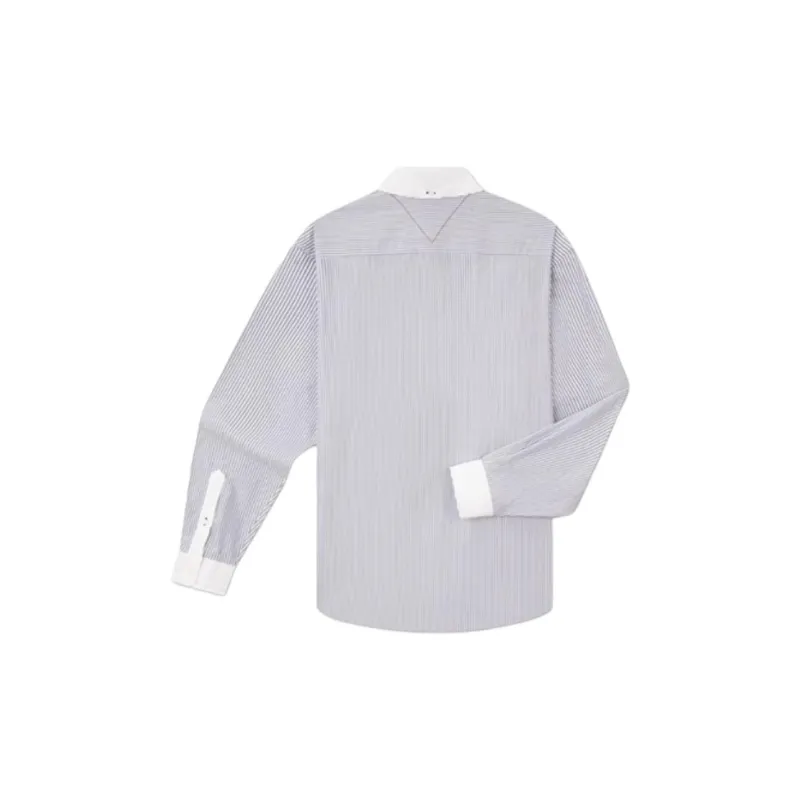 Tommy Hilfiger Shirt Men's Blue White Stripes-1