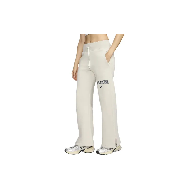 Nike Sportswear Phoenix FleeceLogo FW24 Casual Pants Women's Ecru-3