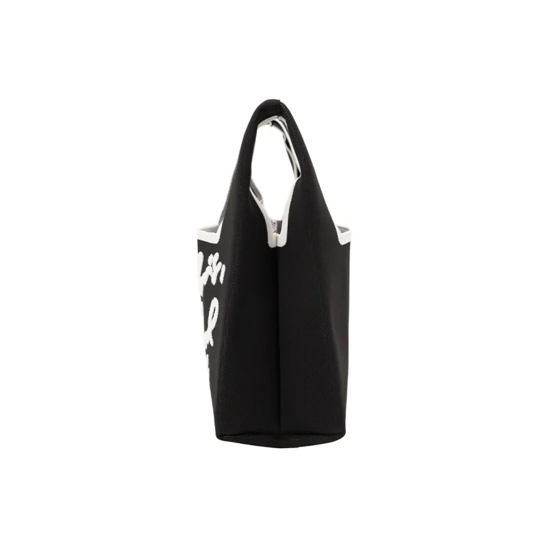 KARL LAGERFELD Fabric Handbag Unisex Black-2