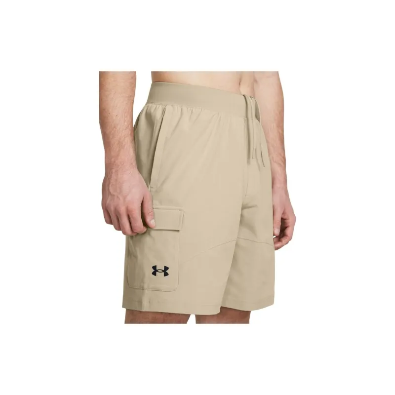 Under Armour Sports Shorts Men's Khaki Gray-3