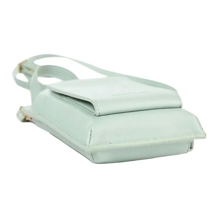 AMERICAN TOURISTER Polyurethane Cell Phone Pouch, Crossbody Handbag Mini Women's Mint-3