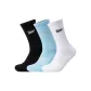 3 Pack (White+Carolina Blue+Black)