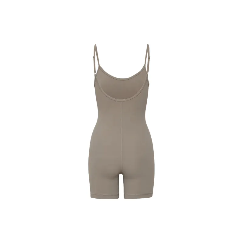 ARITZIA Golden BUTTER Essential 5' Romper Bodysuits Women's Turner Taupe/Turner Gray-Brown-1