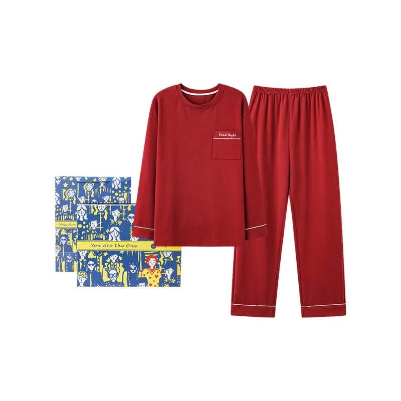 Xiang Ning Pai Unisex Pajama Sets-19