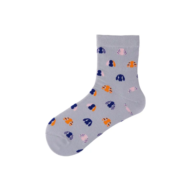Montecto&Capsule Mid Calf Socks Unisex 4 Pack Combo Set-2
