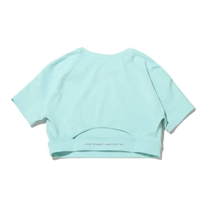 Jordan Sport Workout Clothing Women's Light Dew Green/Sapphire Green-1