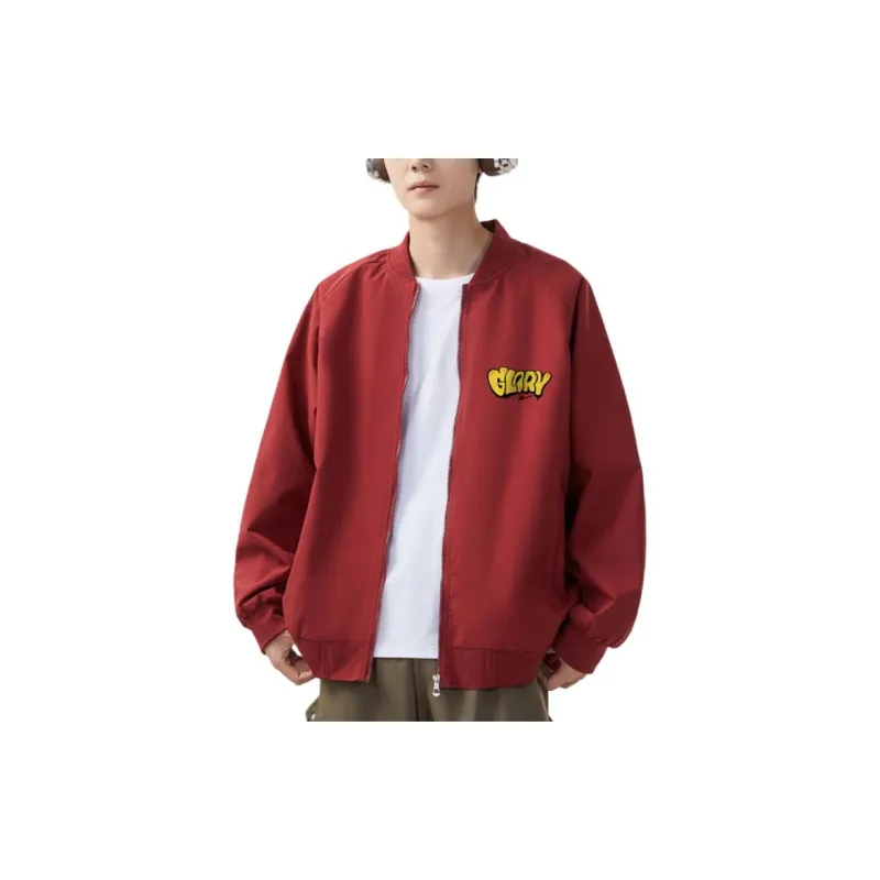 Warrior Baseball Jacket Men's Burgundy-1