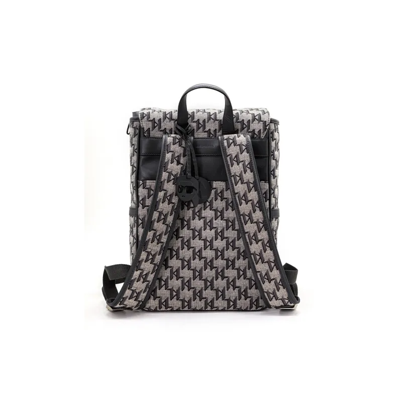 KARL LAGERFELD Polyester Backpack Women's Gray-3