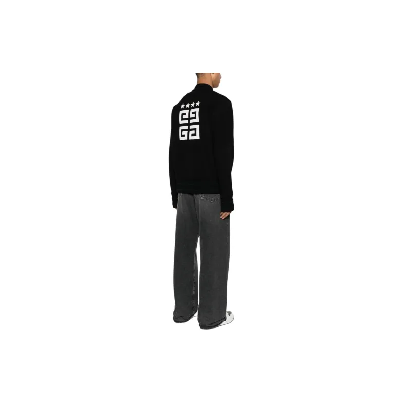 Givenchy 4G Motif Wool Bomber Jacket-2