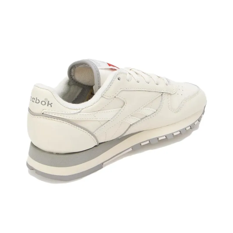 Reebok Classic Leather 1983 Vintage Vintage Chalk Grey Vector Red-1