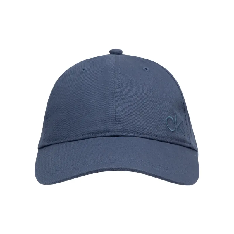 CALVIN KLEIN Cotton Baseball Caps Unisex Navy Blue-0