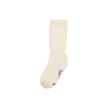 Victoria's Secret PINK Ribbed Slouch Socks / White Shell Mid-Calf Socks Women's 1 Pack White Shells