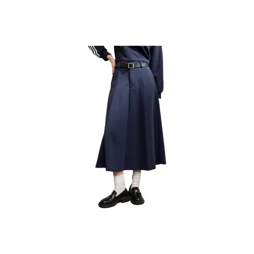 WESTLINK Casual Long Skirts Women's Blue